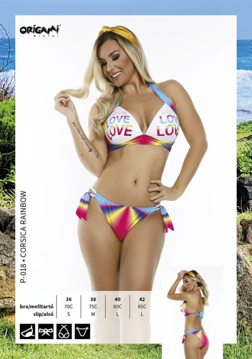 Origami Corsica Rainbow Bikini