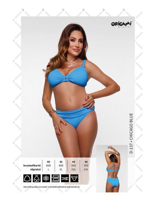 Origami Chicago Blue Bikini (D-137)