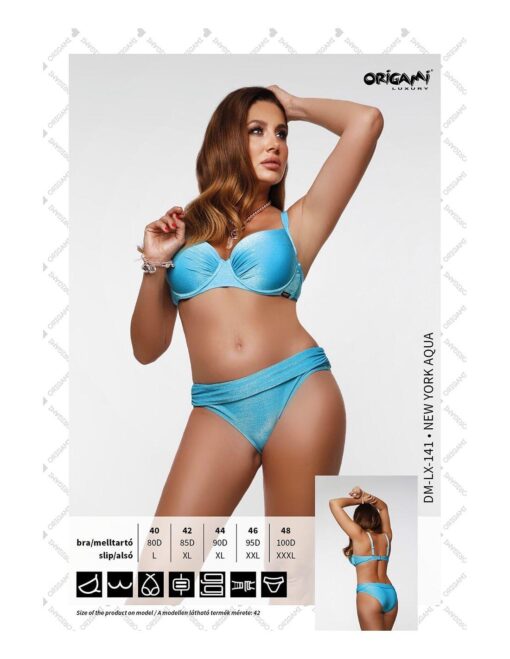Origami New York Aqua Bikini (DM-LX-141)