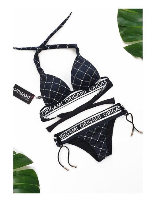 Origami Savanna Black Bikini (P-112) - Image 4