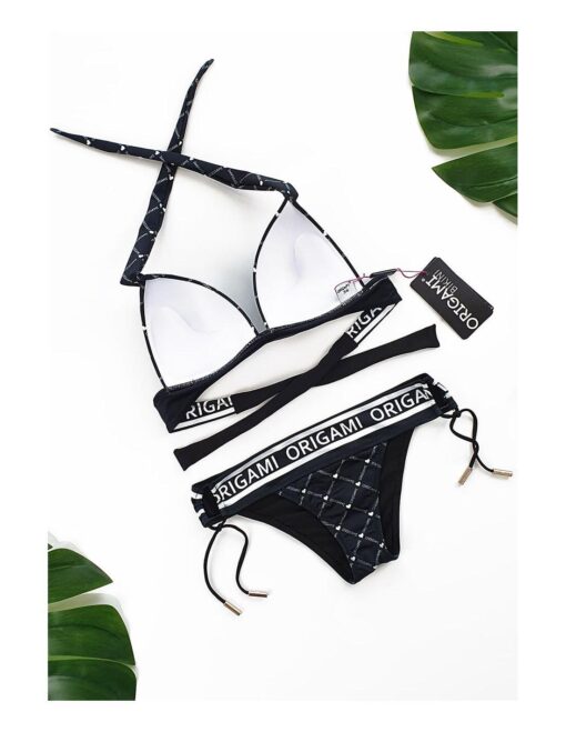 Origami Savanna Black Bikini (P-112) - Image 3