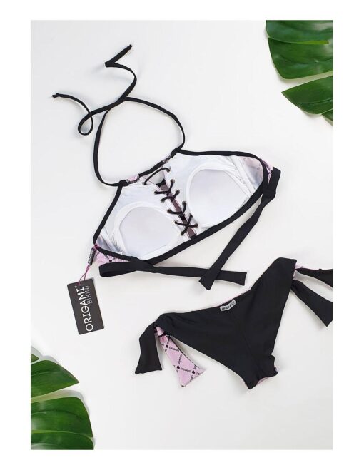 Origami Savannah Pink Bikini (K-131) - Image 3