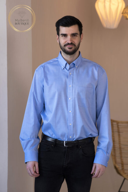 Eterna Modern Fit férfiing világoskék