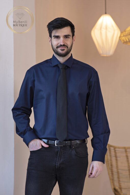 Eterna Modern Fit férfiing sötétkék