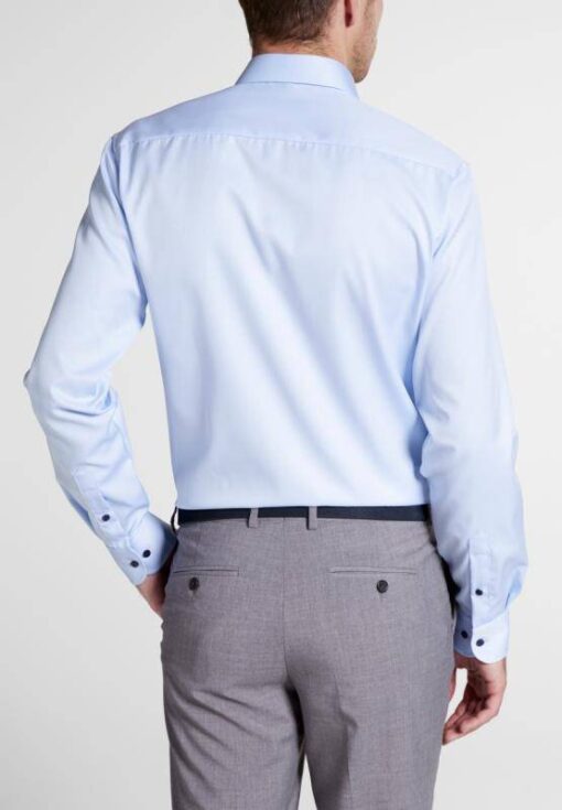 Eterna Modern Fit férfiing világoskék rövid ujjú - Image 3