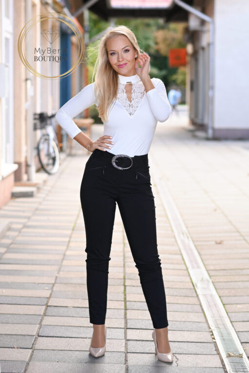 Anna Montana Angelika Oslo fekete nadrág