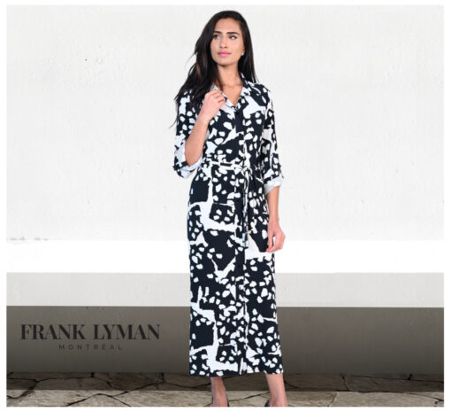 Frank Lyman bézs-fekete mintás ingruha #223684