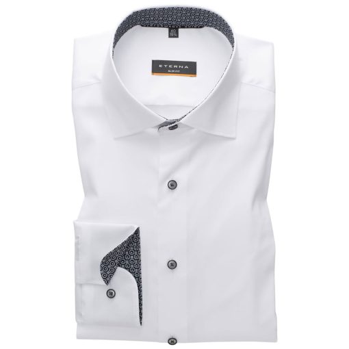 Eterna Slim Fit férfiing fehér 3377/00 - Image 2