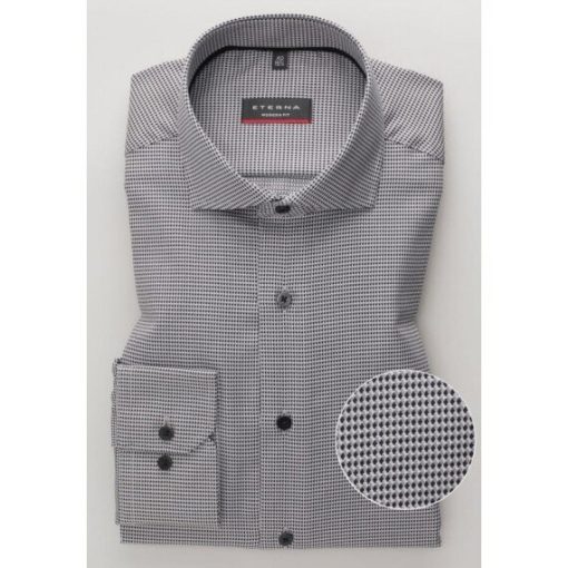 Eterna Modern Fit férfiing bézs-mintás 8038/18