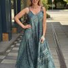 Selyem ruha egyedi mintával Seherezádé türkiz-fekete-arany - Alkalmi ruha | MyBerill Boutique