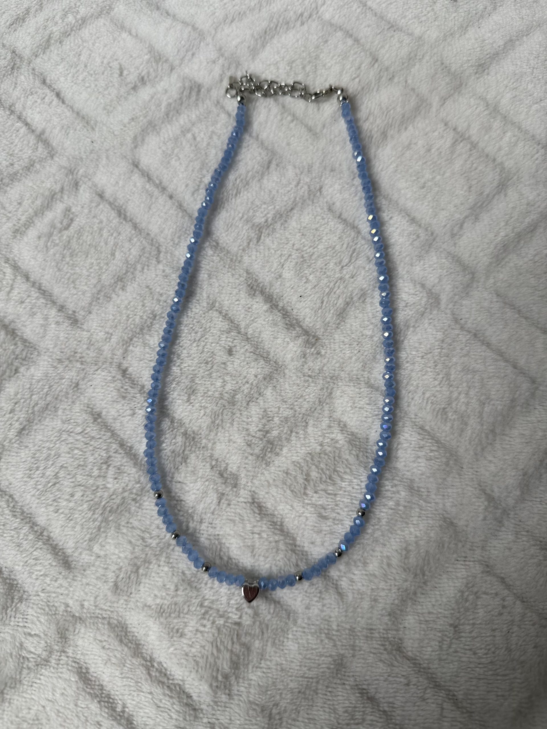 Apró köves nyaklánc (kék, zöld) - Image 3