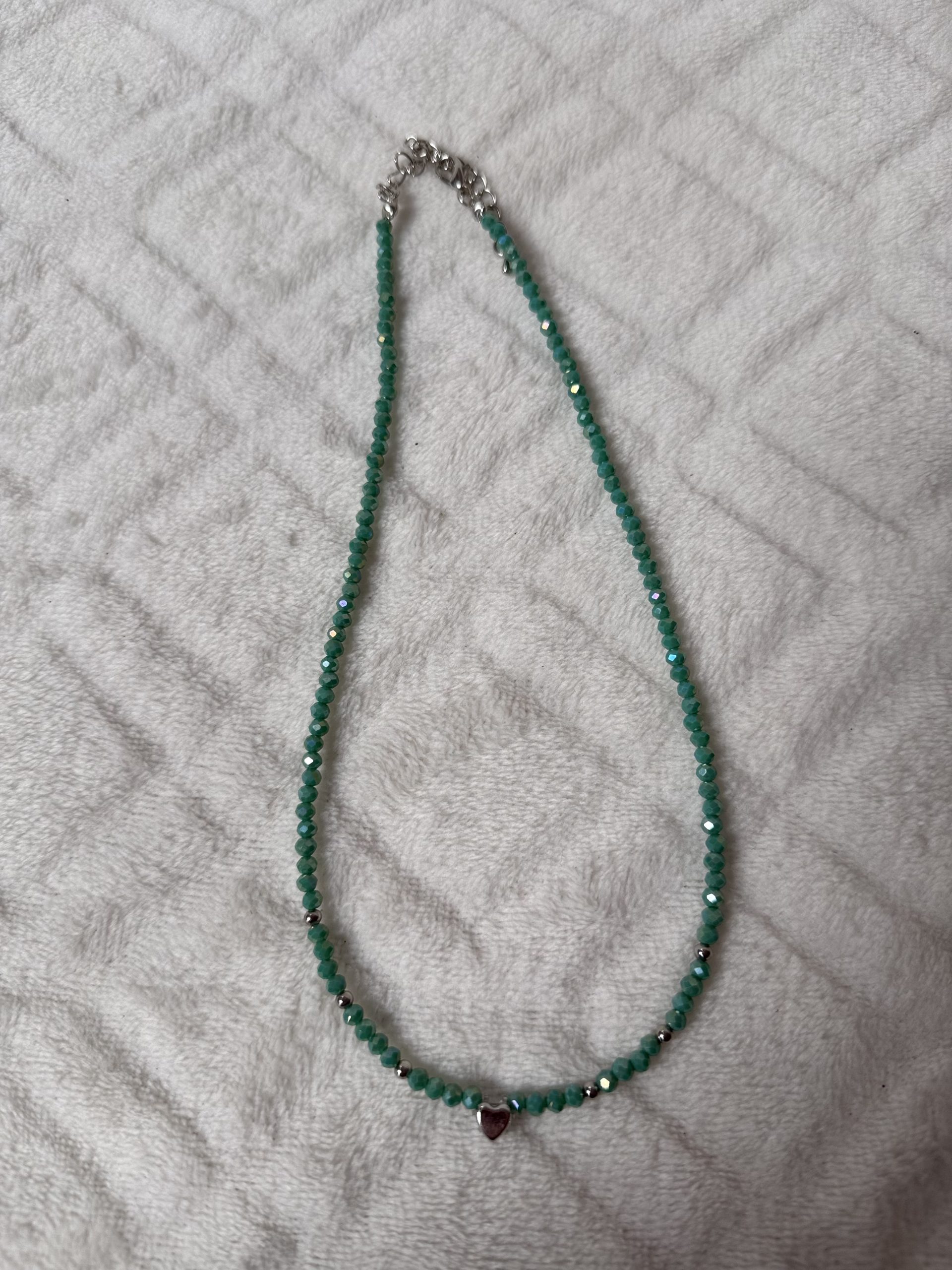 Apró köves nyaklánc (kék, zöld) - Image 4