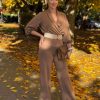 Rouge Avenue Lavina szett (barna) - 3/4-es ujjú | MyBerill Boutique