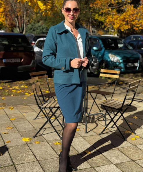 Alternative view of Rouge Avenue Bella szoknya petrol