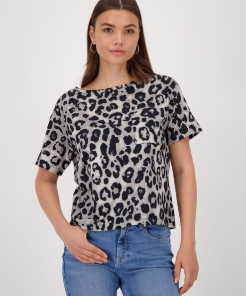 Monari Leopárdmintás póló