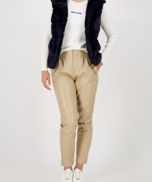 Alternative view of Monari műszőrme mellény sötétkék