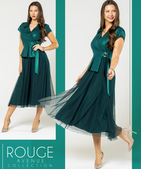 Rouge Avenue Glória ruha zöld