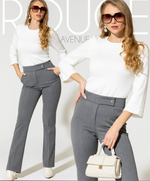 Rouge Avenue Tímea nadrág szürke