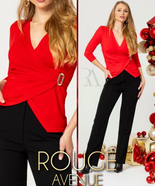 Rouge Avenue Ramóna felső piros