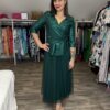 Rouge Avenue Glória ruha zöld - 3/4-es ujjú | MyBerill Boutique