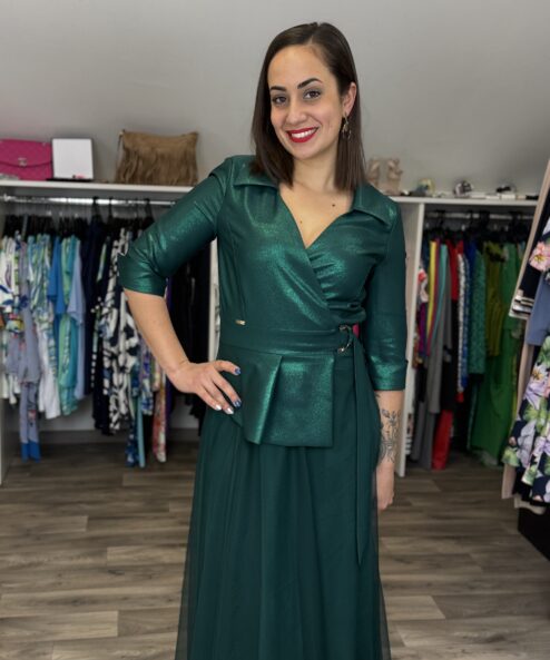 Alternative view of Rouge Avenue Glória ruha zöld