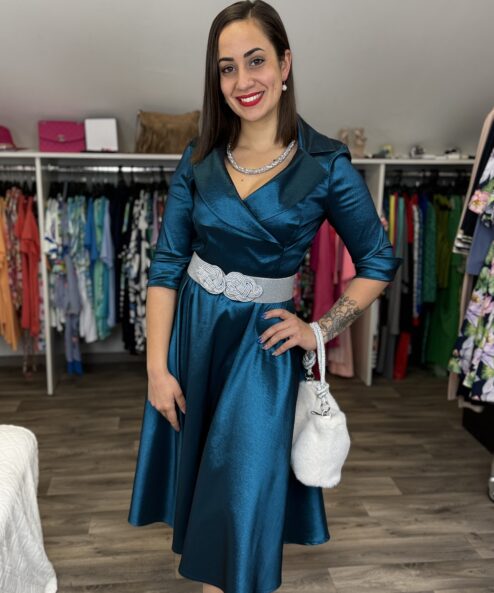 Rouge Avenue Indonézia ruha petrol