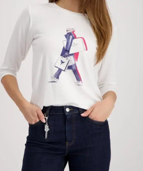 Monari feliratos felső (bevásárlós)