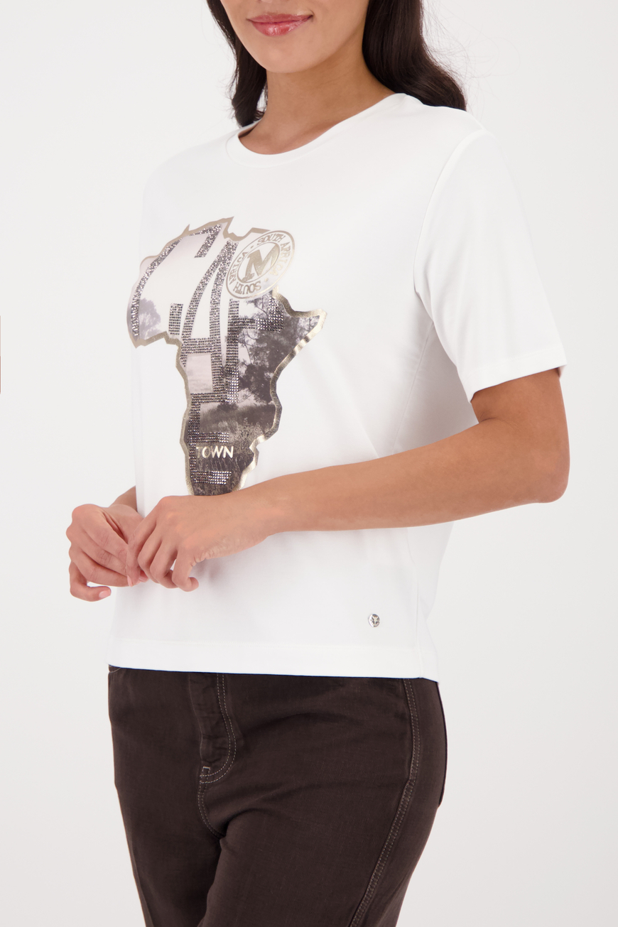 Monari Afrika mintás rövidujjú felső - Image 2