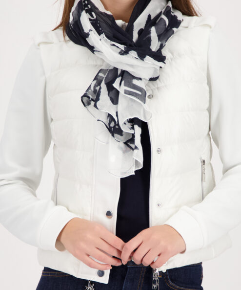 Monari virág mintás sál