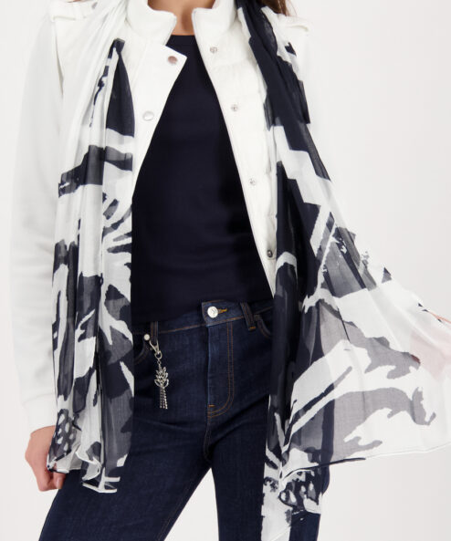 A Monari virág mintás sál alternatív nézete