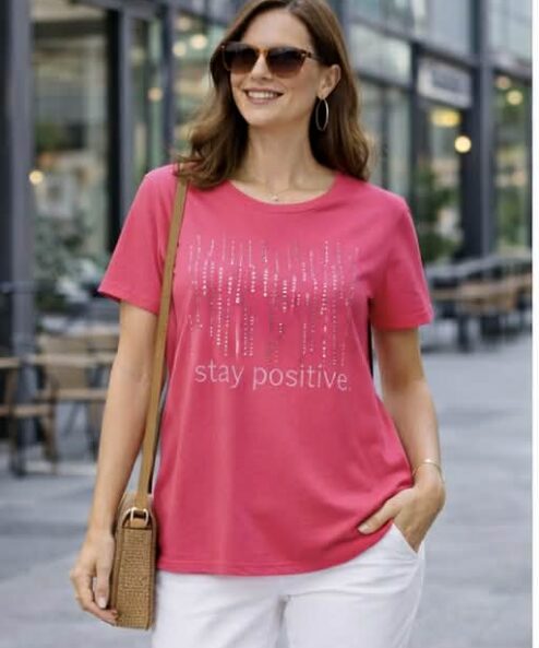 Navigazione pink strasszos felső