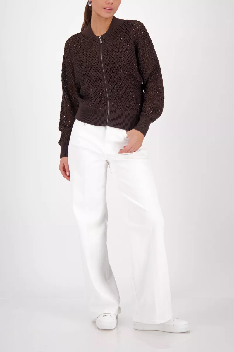 Monari dekoratív azsúr kardigán - Image 2