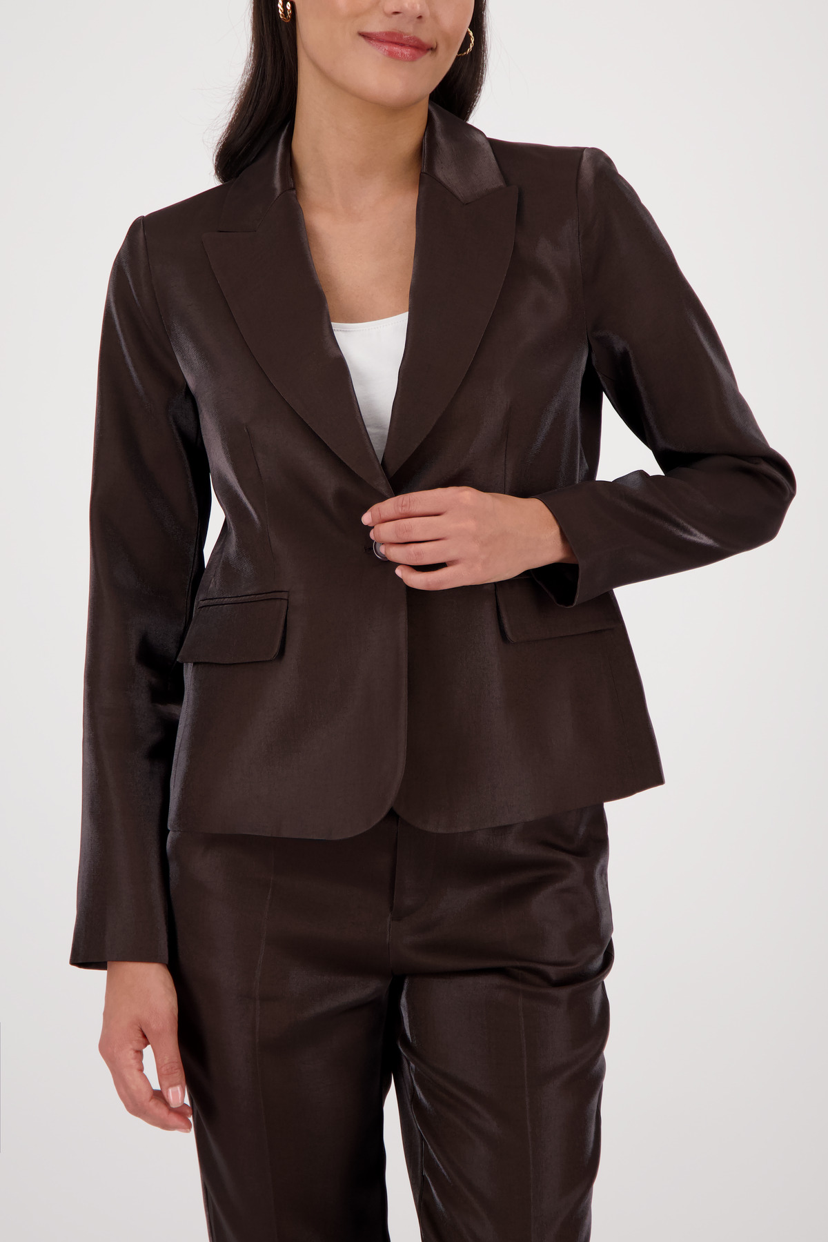 Monari elegáns zakó - barna | MyBerill Boutique