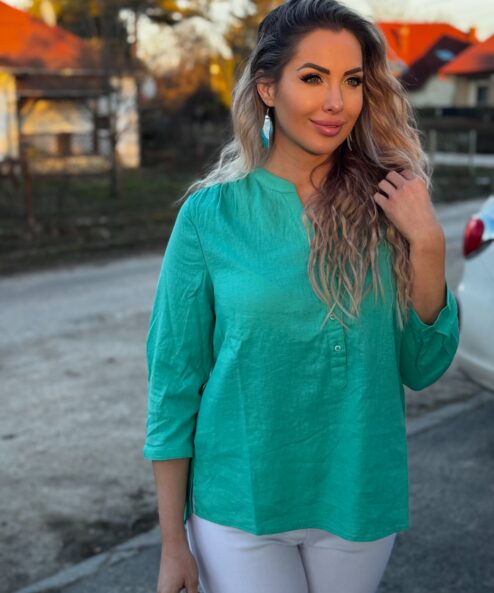 A Navigazione pamutlen tunika türkiz alternatív nézete