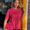 Navigazione pink strasszos felső - Felső | MyBerill Boutique