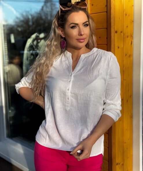 A Navigazione pamutlen tunika fehér alternatív nézete