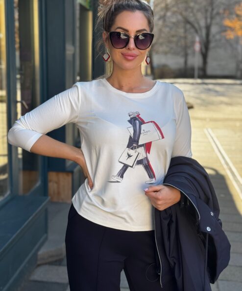 A Monari feliratos felső (bevásárlós) alternatív nézete