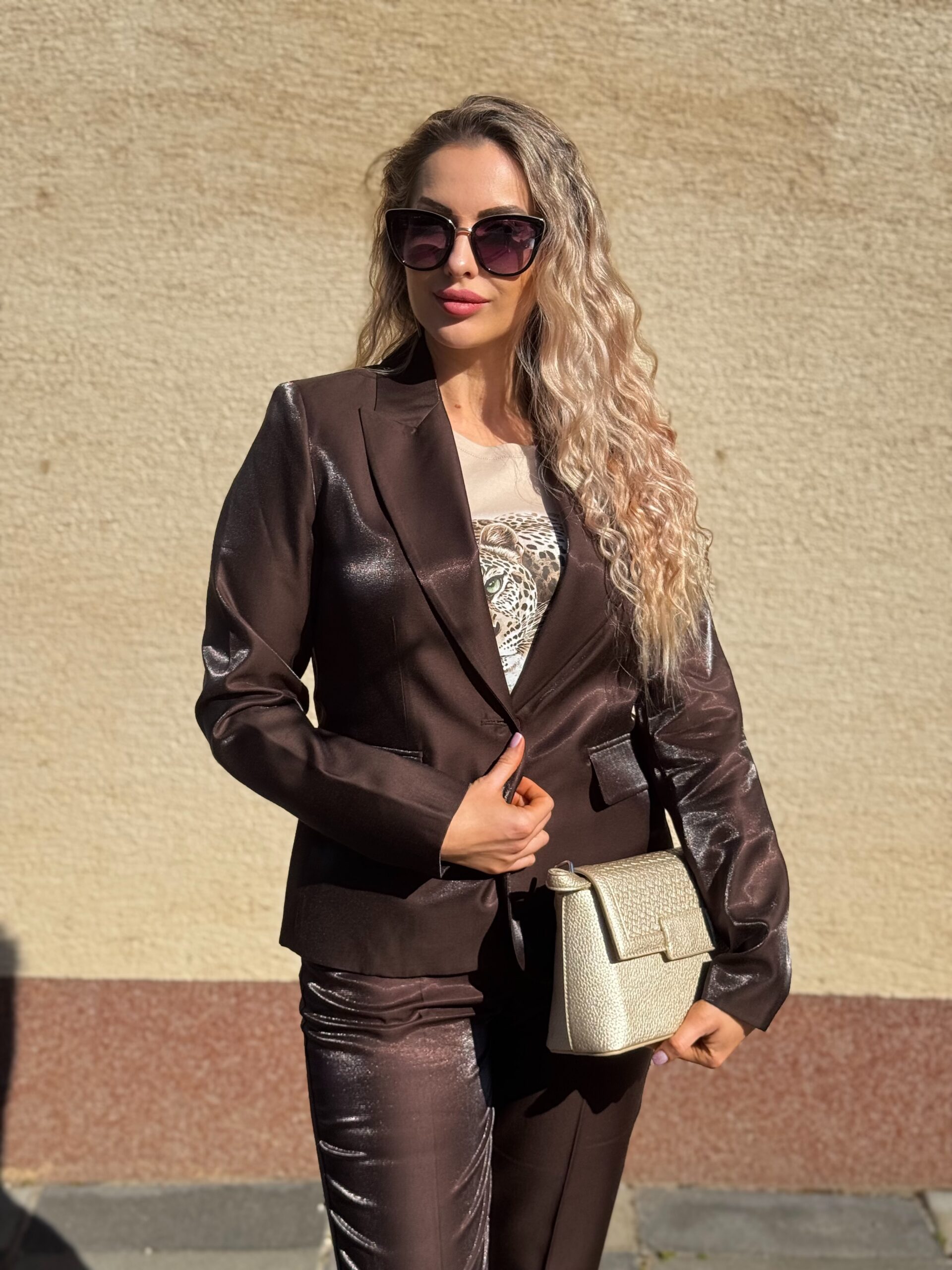 Monari elegáns zakó - barna, 2. kép | MyBerill Boutique