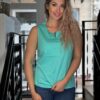 Navigazione ujjatlan felső türkiz - Felső | MyBerill Boutique