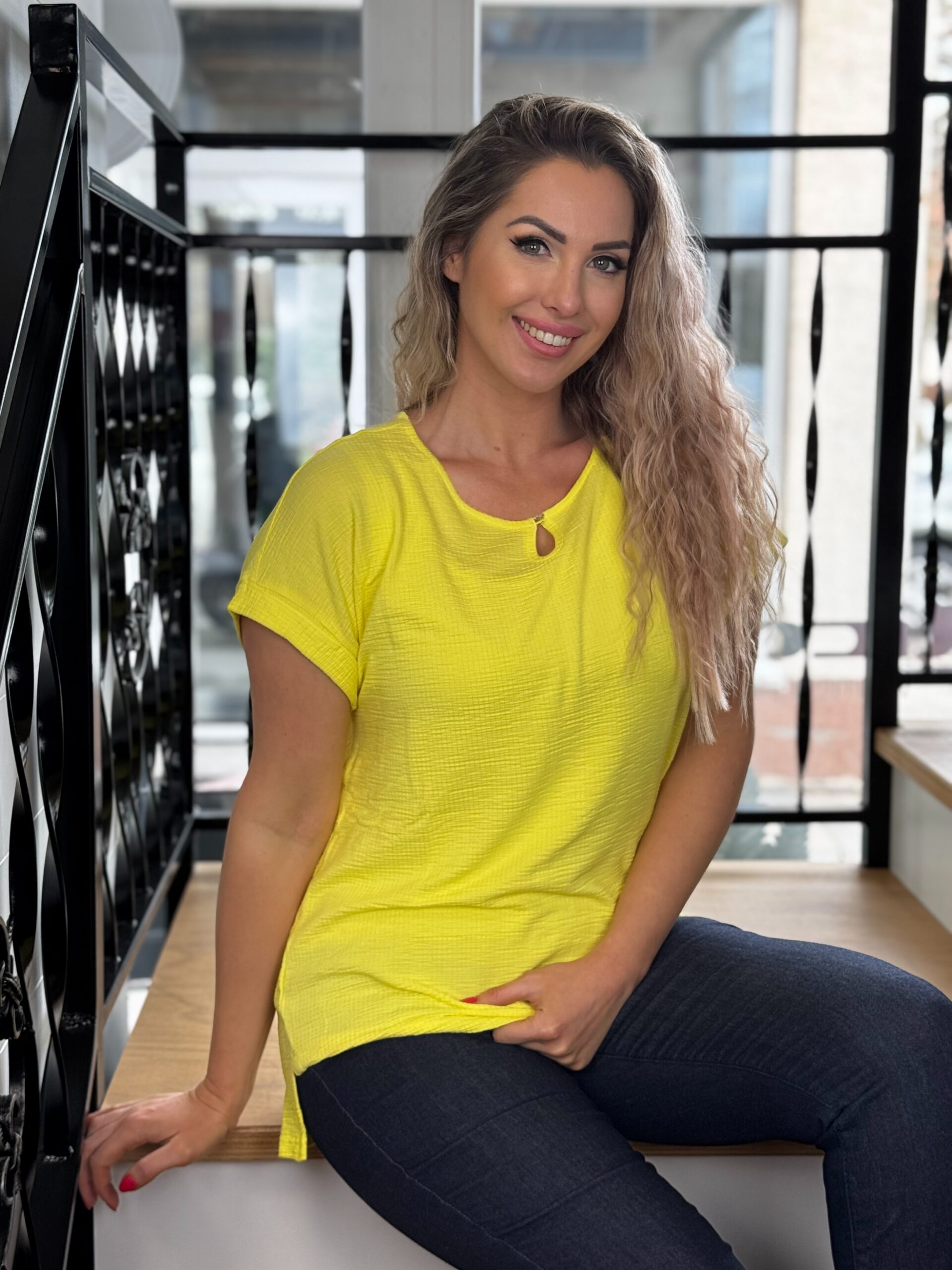 Navigazione tunika sárga - Felső | MyBerill Boutique