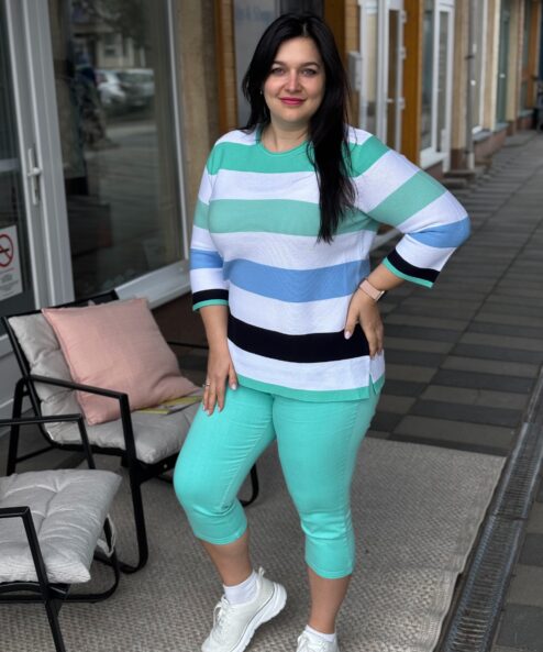 Navigazione farmer capri nadrág türkiz