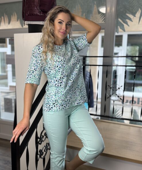 Navigazione bengalin Capri nadrág menta