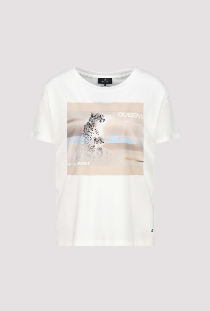 Monari leopárdos rövidujjú felső - Image 6