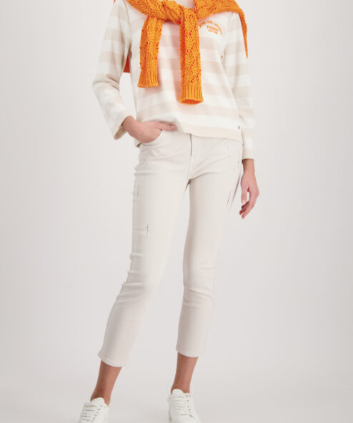 A Monari világos farmer 7/8 strasszos alternatív nézete