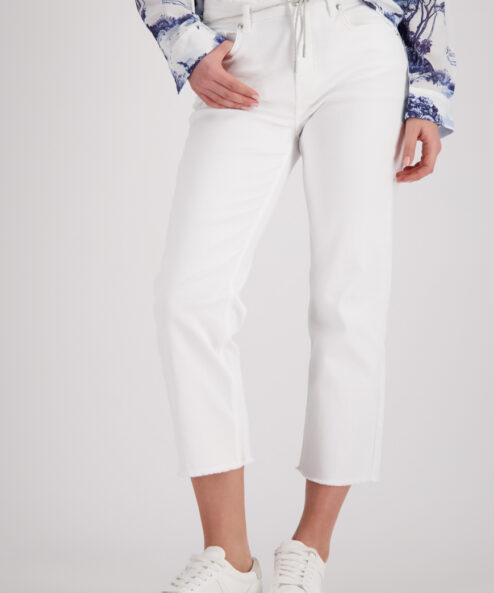 Monari fehér farmer 7/8 hosszal - fehér, 6. kép | MyBerill Boutique