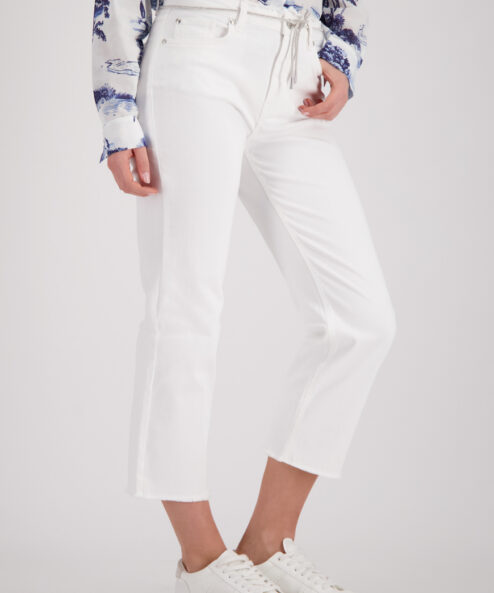 Monari fehér farmer 7/8 hosszal - fehér, 4. kép | MyBerill Boutique