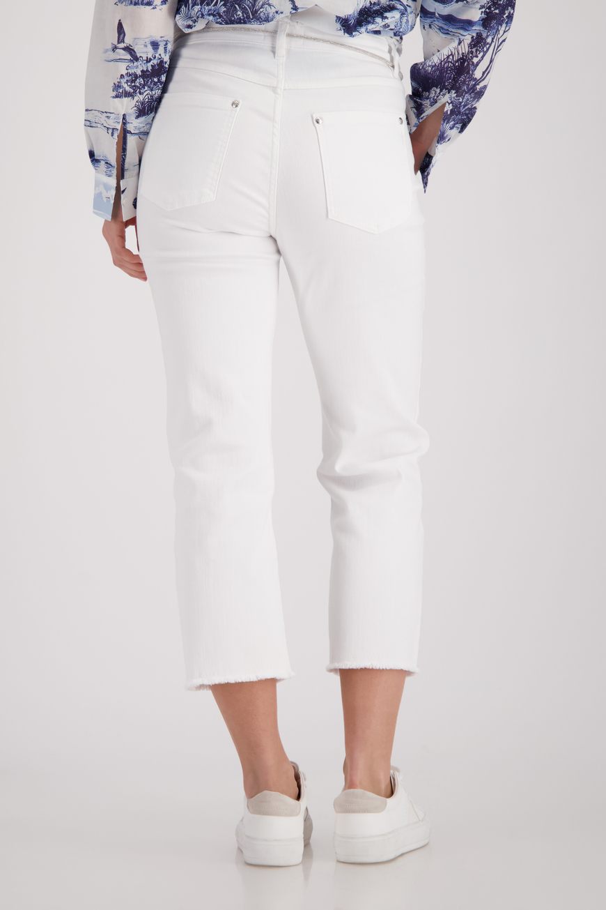Monari fehér farmer 7/8 hosszal - fehér, 7. kép | MyBerill Boutique