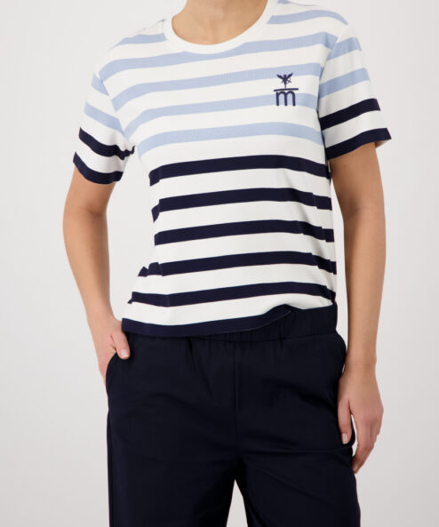 Monari rövidujjú csíkos felső