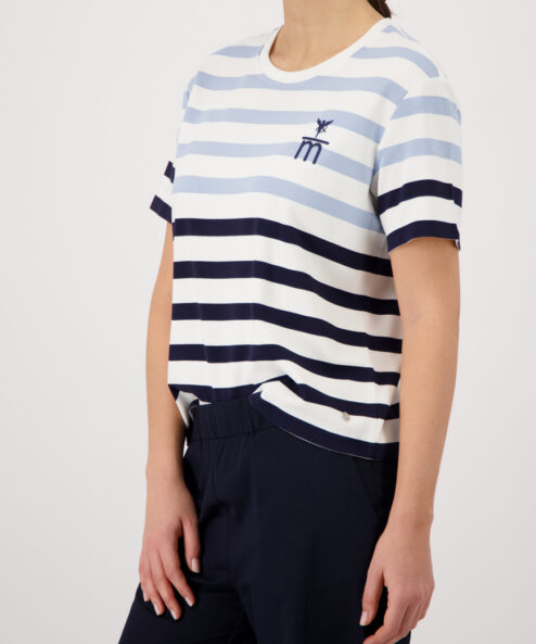 A Monari rövidujjú csíkos felső alternatív nézete