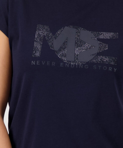 Monari sötétkék strasszos poló - Felső, 4. kép | MyBerill Boutique